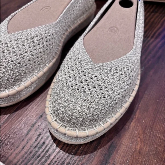 Rothy's The Espadrille Metallic Flat (size 6.5) - Picture 12 of 16